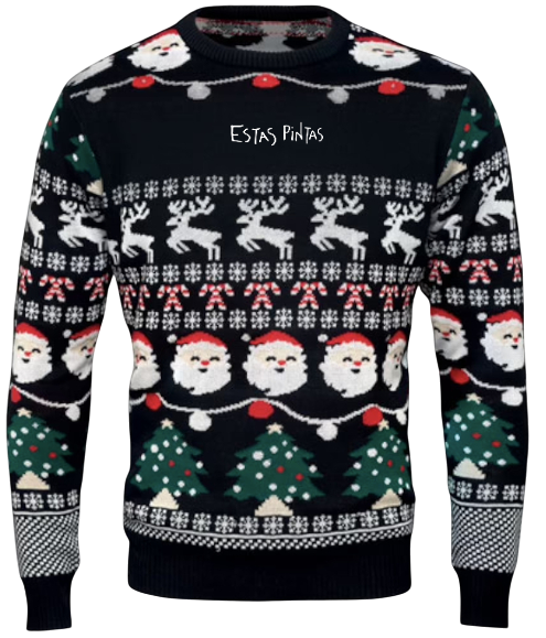 Jersey Navidad luz LED