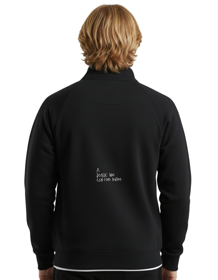 Sudadera cremallera