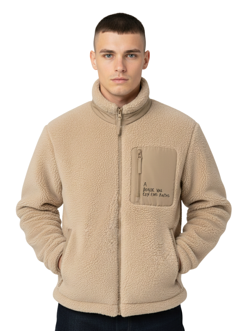 Chaqueta de sherpa UNISEX