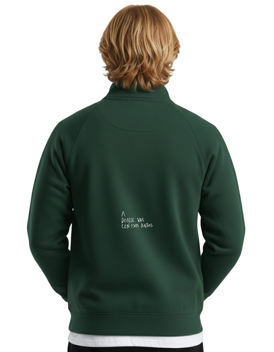 Sudadera cremallera