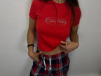 Camiseta crop The Face