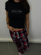 Camiseta crop The Face