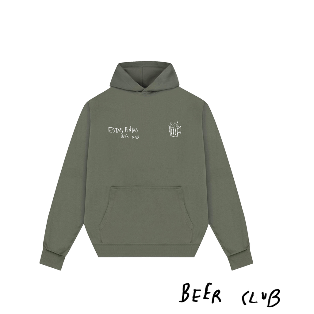 Sudadera Beer Club Oliva