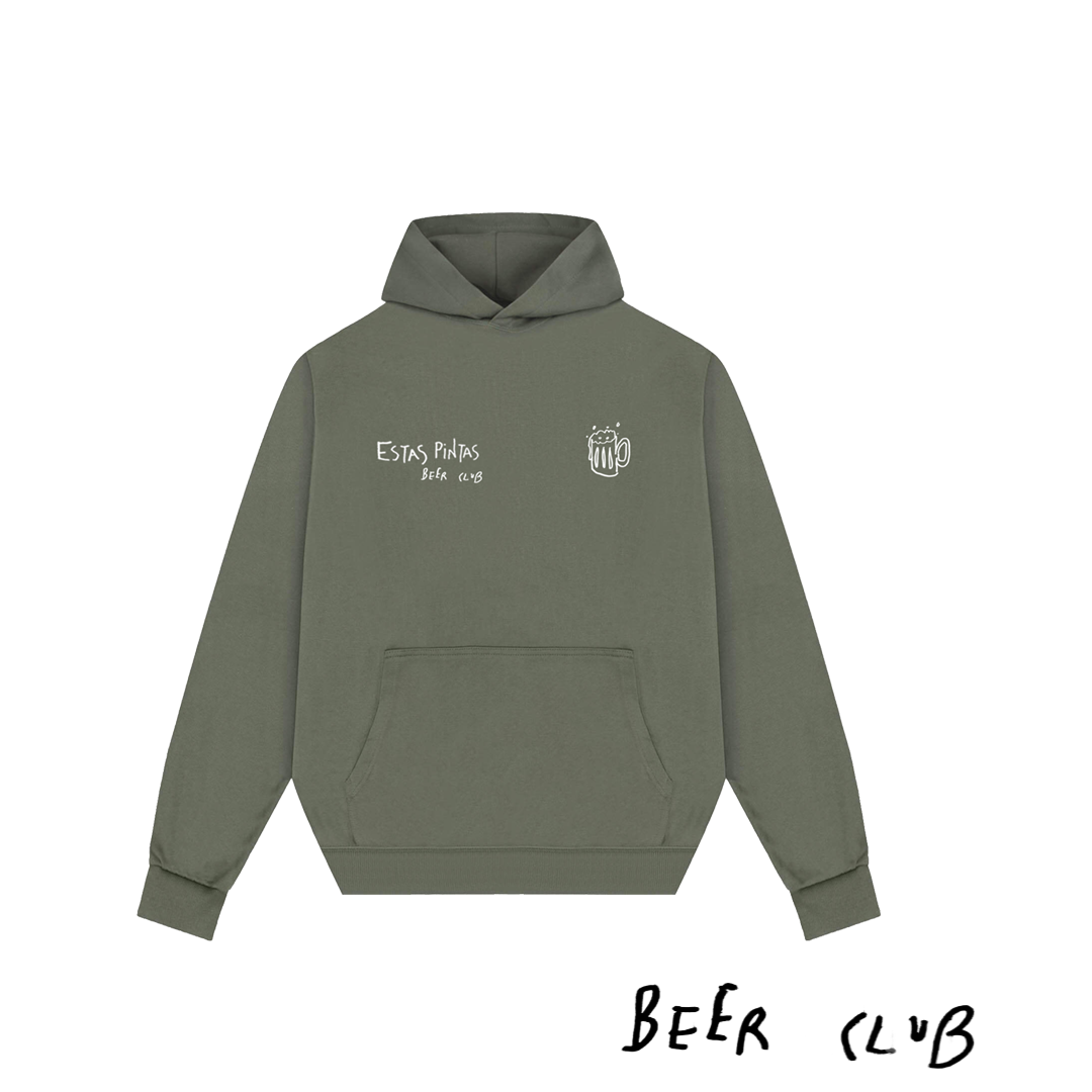 Sudadera Beer Club Oliva