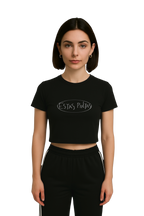 Camiseta crop The Face