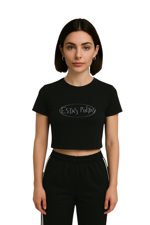 Camiseta crop The Face