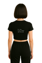 Camiseta crop The Face