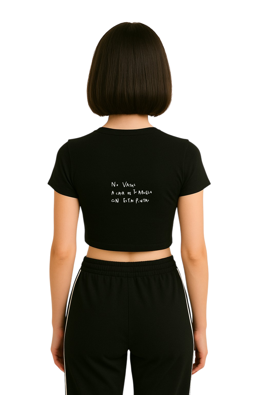 Camiseta crop The Face