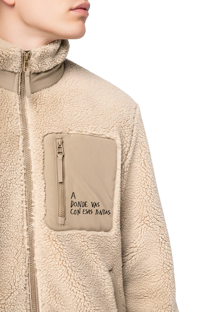 Chaqueta de sherpa UNISEX