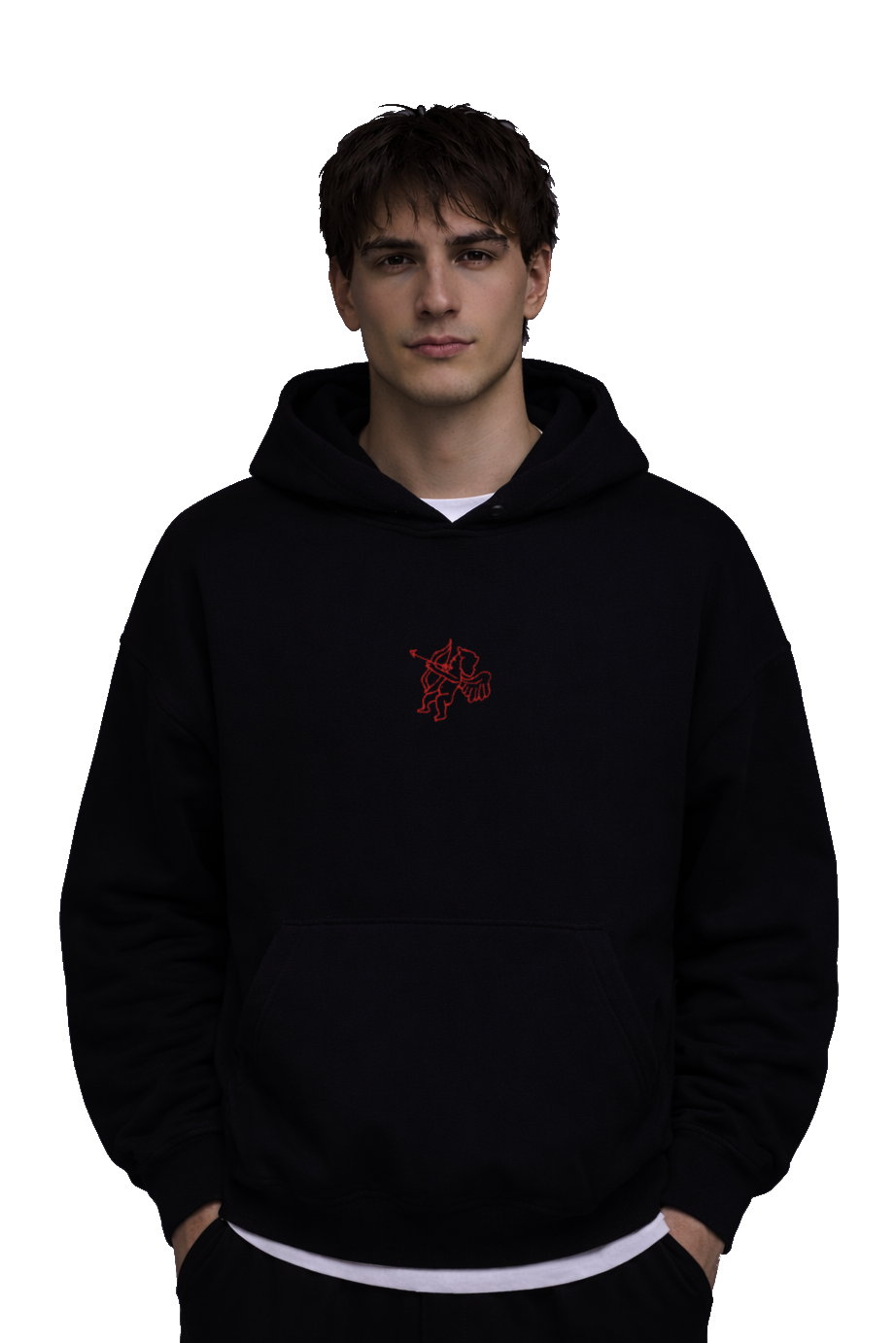 San Valentín con capucha