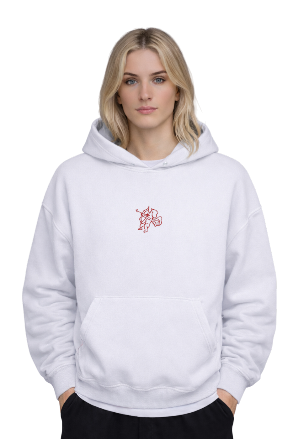 San Valentín con capucha