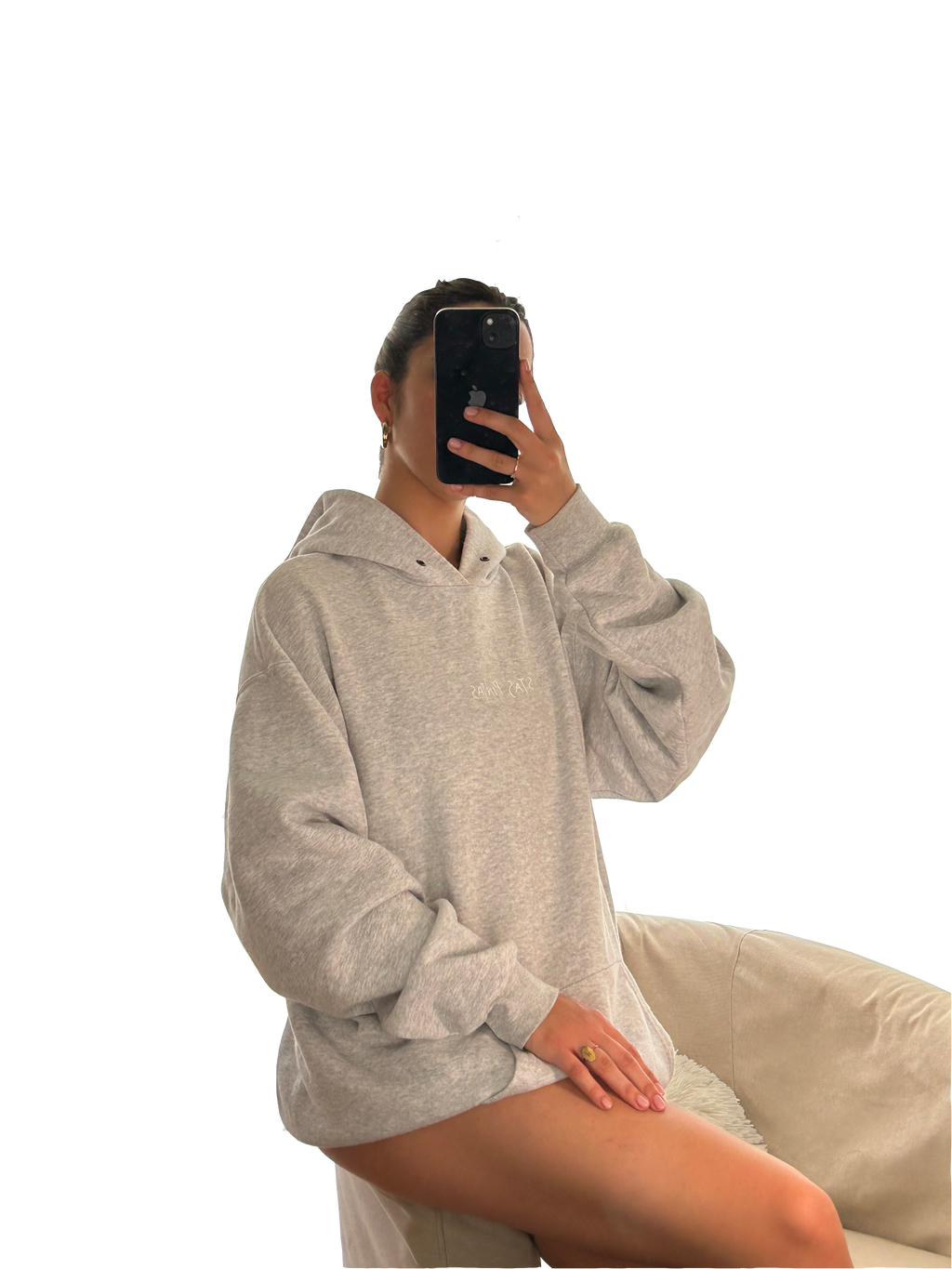 Sudadera San Valentín Gris