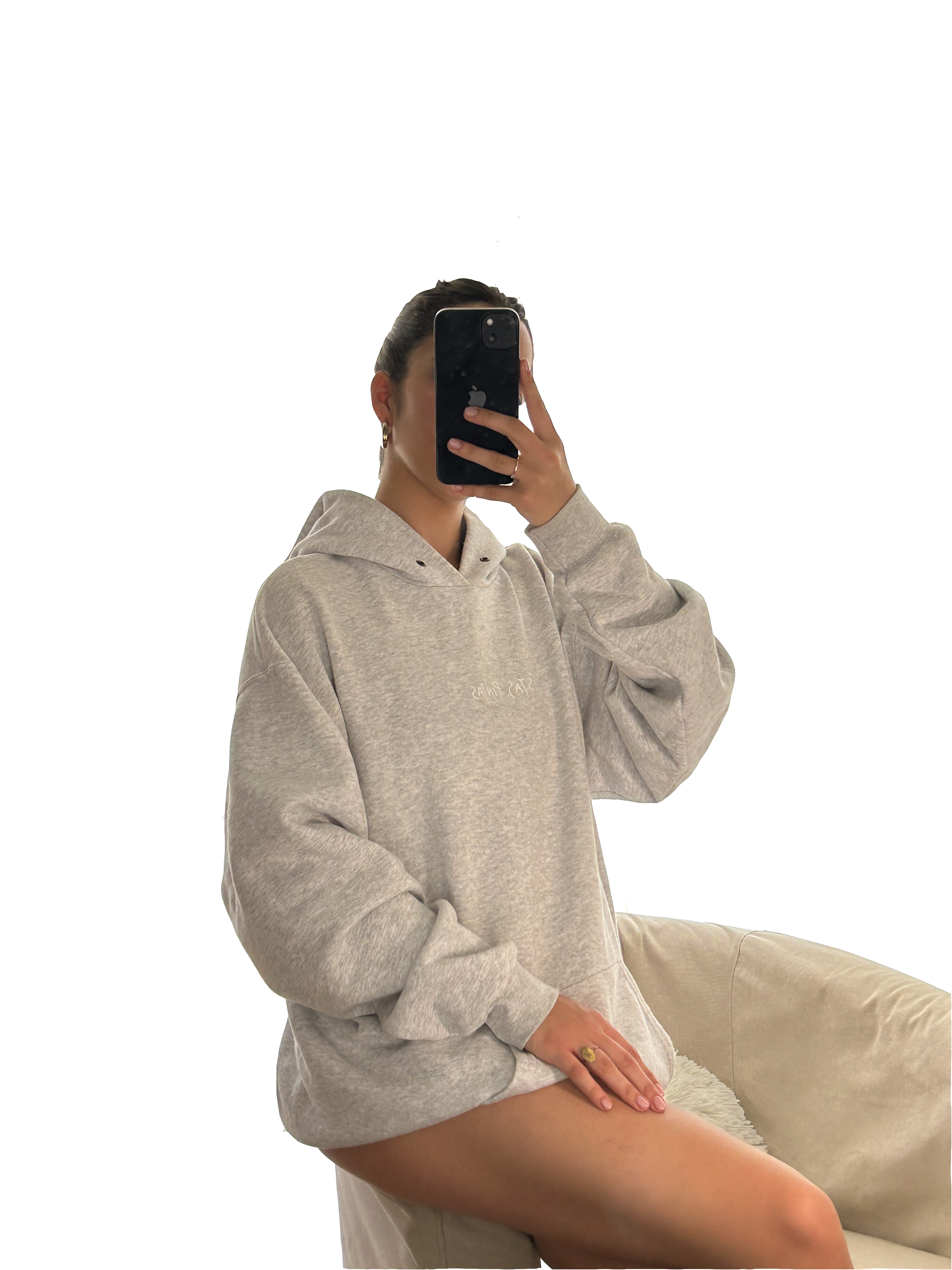 Sudadera San Valentín Gris