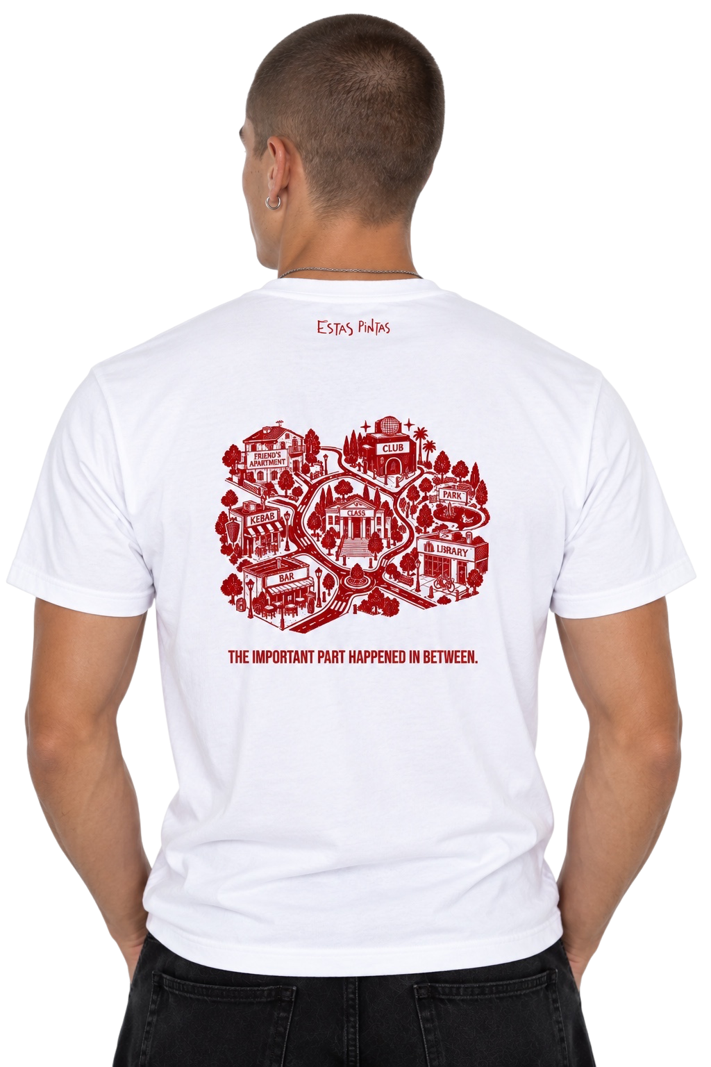 University Map Tee