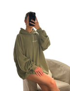 Sudadera oliva