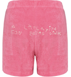 Pantalón corto rizo