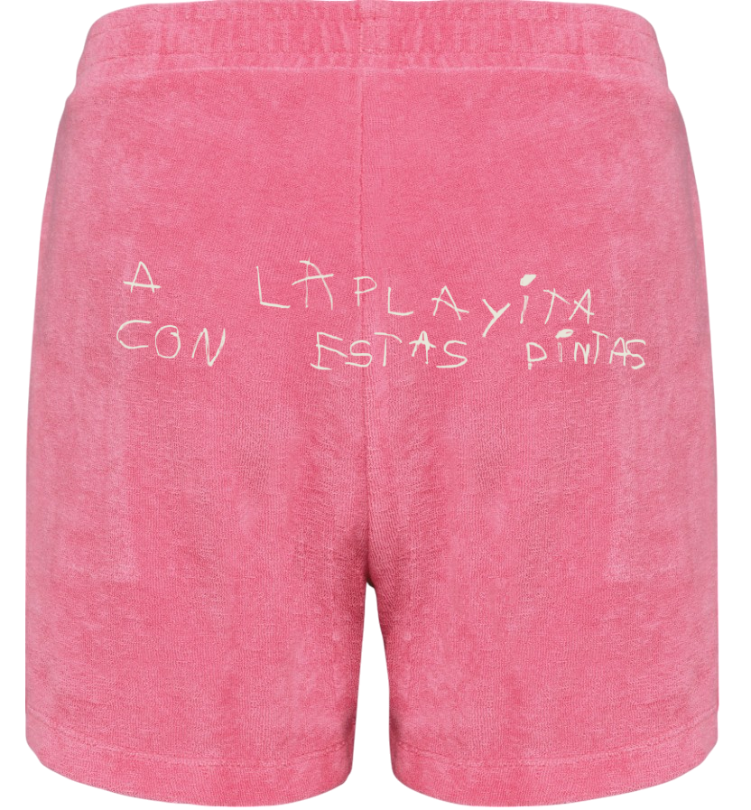 Pantalón corto rizo