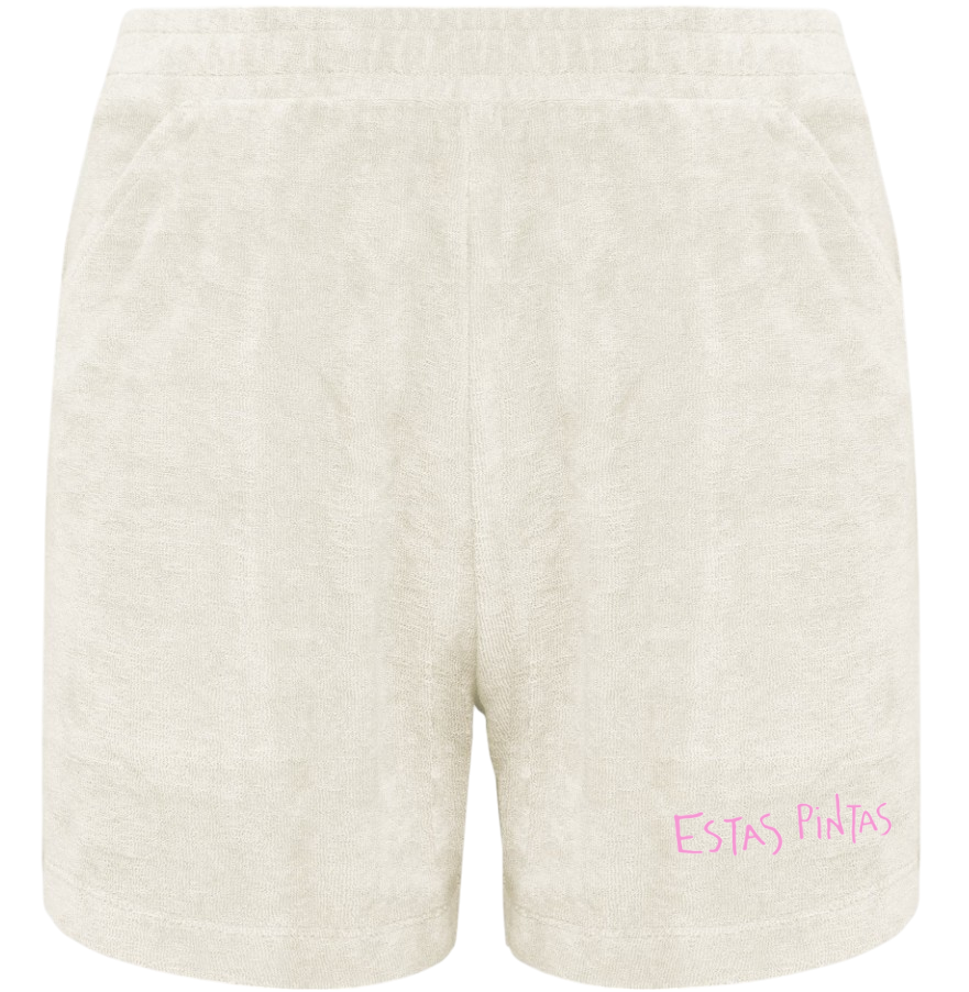 Pantalón corto rizo