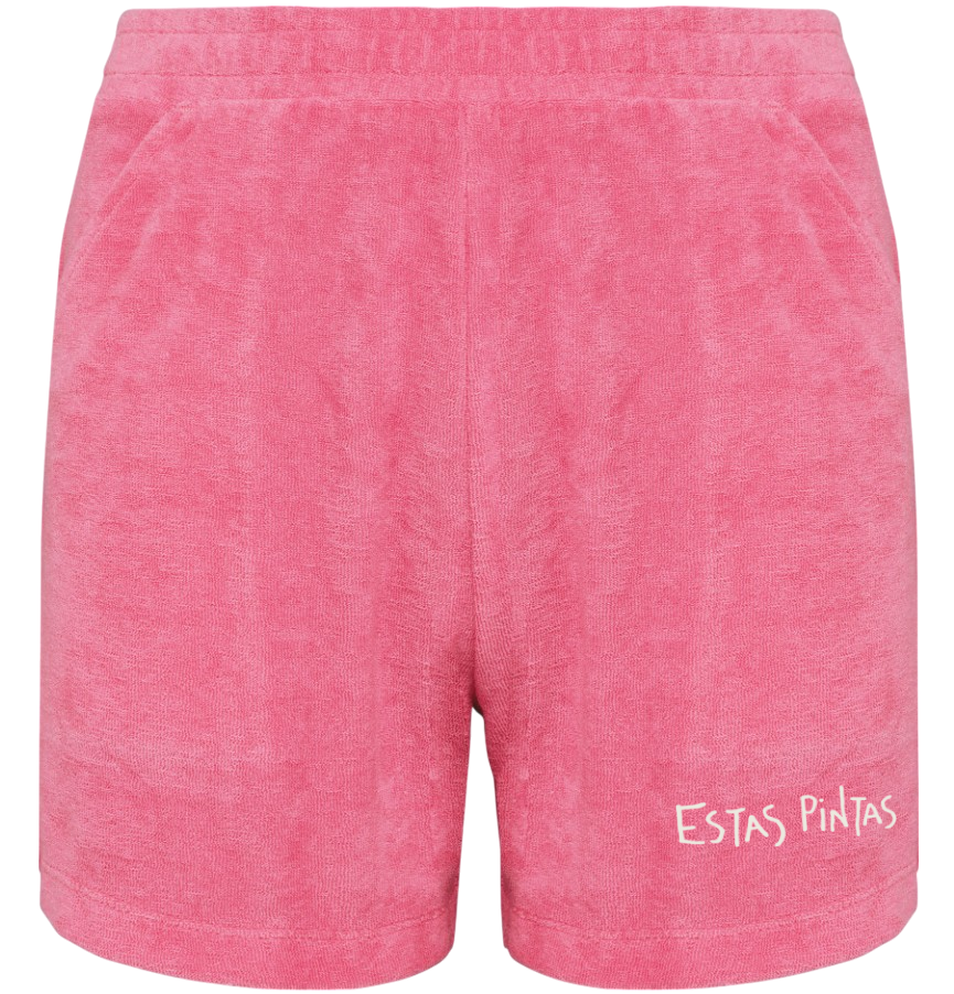 Pantalón corto rizo