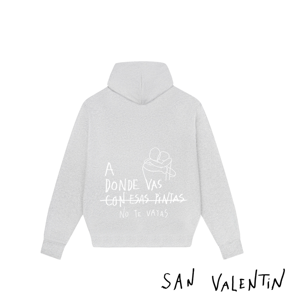 Sudadera San Valentín Gris