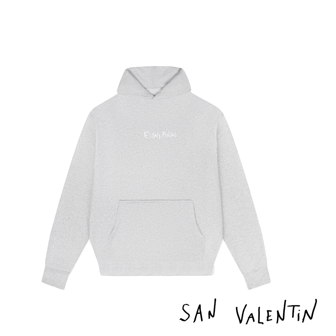 Sudadera San Valentín Gris
