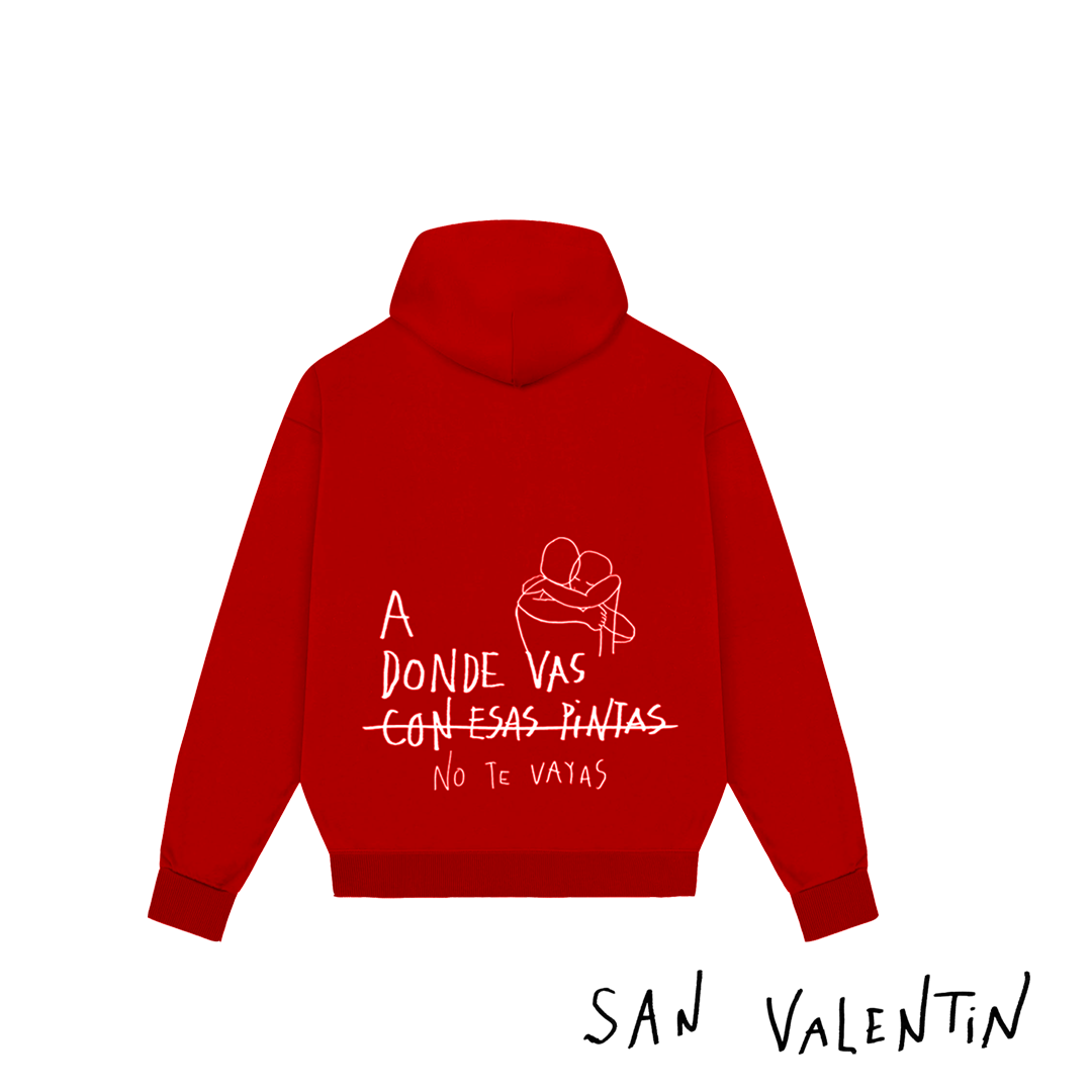 Sudadera San Valentín Roja