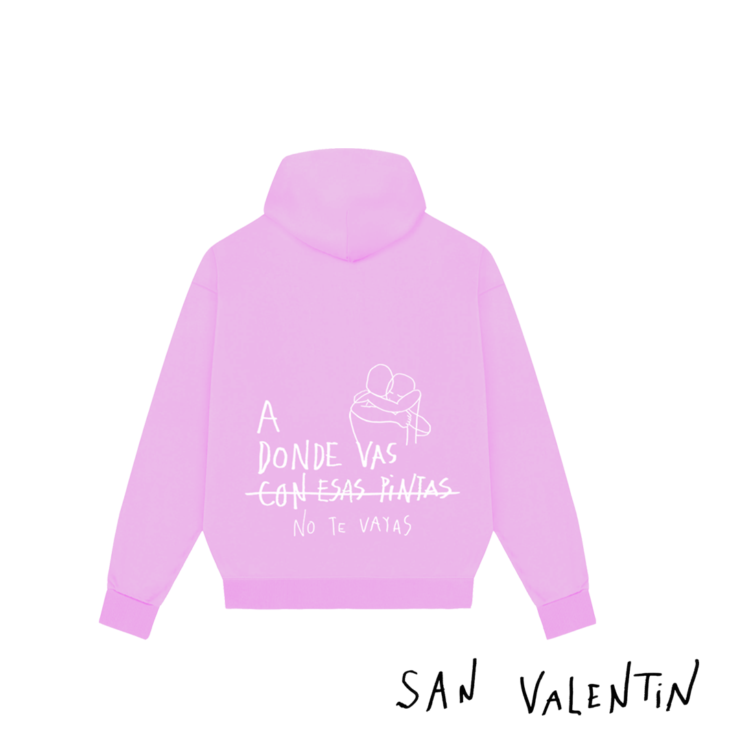 Sudadera San Valentín Rosa
