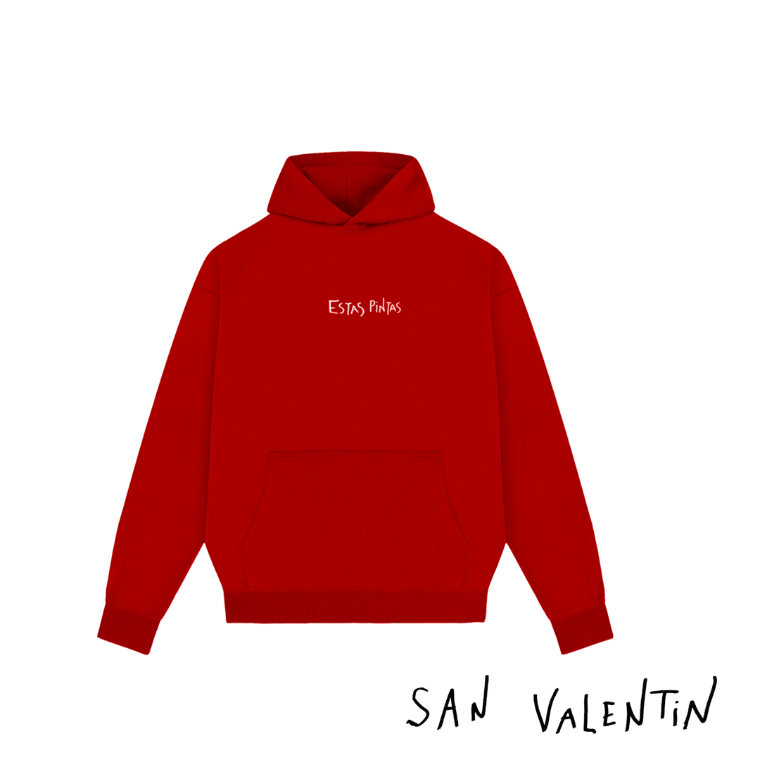 Sudadera San Valentín Roja