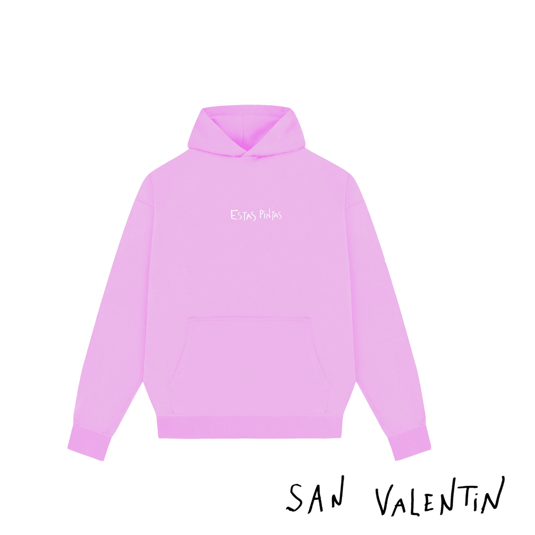 Sudadera San Valentín Rosa